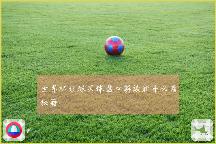 世界杯让球买球盘口解读新手必看秘籍